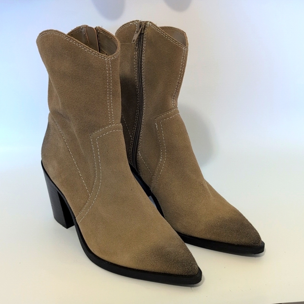 BP. Women's Tan Smoke Surina Western Bootie
